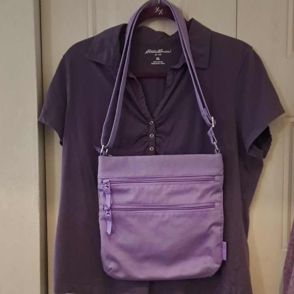 purple vera bradley crossbody